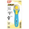 Olfa RTY-2/C Splash Rotary Cutter, Aqua, 45 mm, Turquoise