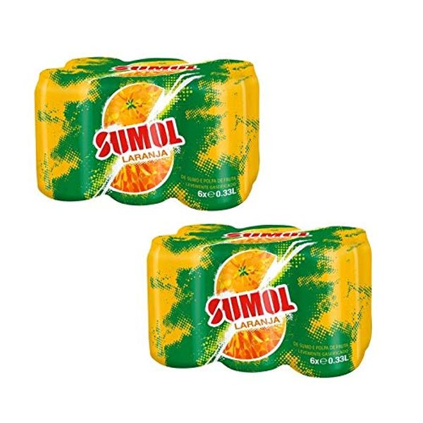 SUMOL Sparkling Orange Beverage 12 oz. (12 pack)