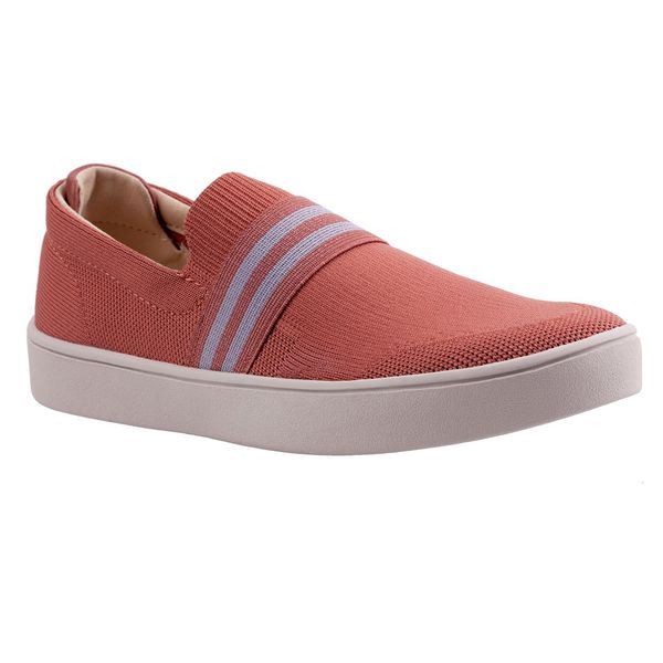 Spenco Women's Marine Slip-On Sneaker, Blush, 6 Wide