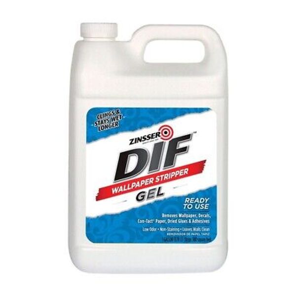 Zinsser DIF Ready To Use Low Odor Non-Staining Gel Wallpaper Stripper 1 gal