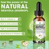 3xSoursop Graviola Extract Liquid Drops 1800mg Support Regeneration,Immune Boost