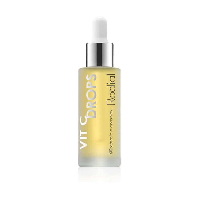 Rodial Vit C Booster Drops 1fl.oz, Brighten and Renew, Rejuvenating Lightweight Vitamin C Face Serum, High Performance Formula with Vitamin B5 and Babassu Oil, Radiance and Luminosity Boost