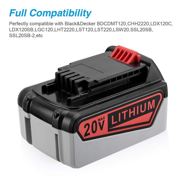 BLACK+DECKER LBXR2020-OPE 20V Max Lithium Battery for sale online