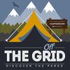 Off The Grid (Tent), Discover The Parks (Absorbent Ceramic Coaster, Single, Cork Back, Kitchen Table Decor)