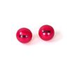 Aeromat Mini Weight Balls - Come in Pairs - 3.5" Diameter - 2 lbs - Red - Intended for Strength Training/Rehabilitation Exercises