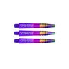 RED DRAGON Peter Wright Snakebite Nitrotech Short Purple Ionic Dart Stems - 2 sets per pack (6 stems in total)
