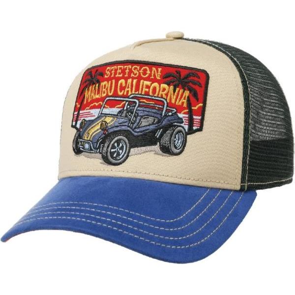 Stetson Malibu California trucker cap men beige one size fits all