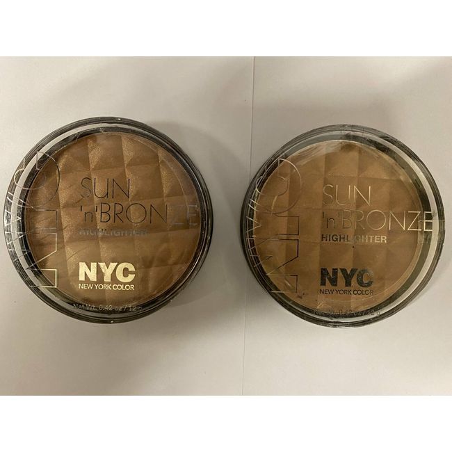 2 N.Y.C. New York Color Sun Bronzing Powder, Heat wave, 0.42 Ounce