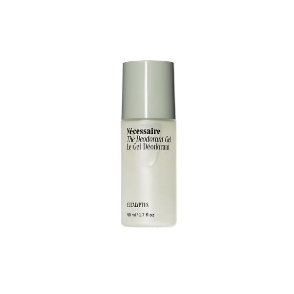 Nécessaire The Deodorant Gel. Eucalyptus - Clinical Deodorizing Treatment with 5% Alpha Hydroxy Acid, Vitamin B5 + Vitamin B3. Odor Control. No Bumps. No Discoloration. Dermatologist-Tested. Non-Comedogenic. 50 ml / 1.7 fl oz.