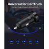 Fast Adaptive 18W [2Pack] Car Kit Compatible with Garmin Forerunner 165 with Quick Charge and 5ft/1.5M USB Type-C Plug-in Cable