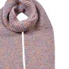 Clayre & Eef Winterschal Damen 14x146 cm Rosa Synthetisch