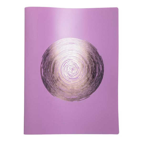 Exacompta - Ref. 85690E - 1 Ellipse semi-rigid recycled PP document cover 40 views - A4 - random colours