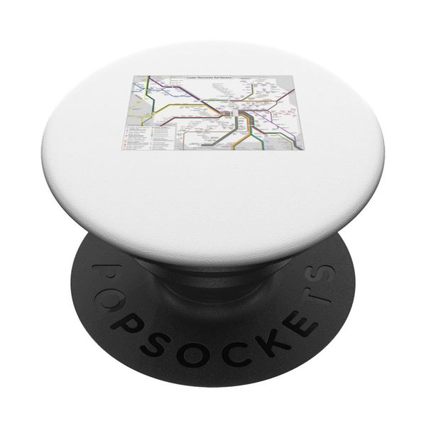 Manchester. Travel. Map. England. UK. PopSockets Swappable PopGrip