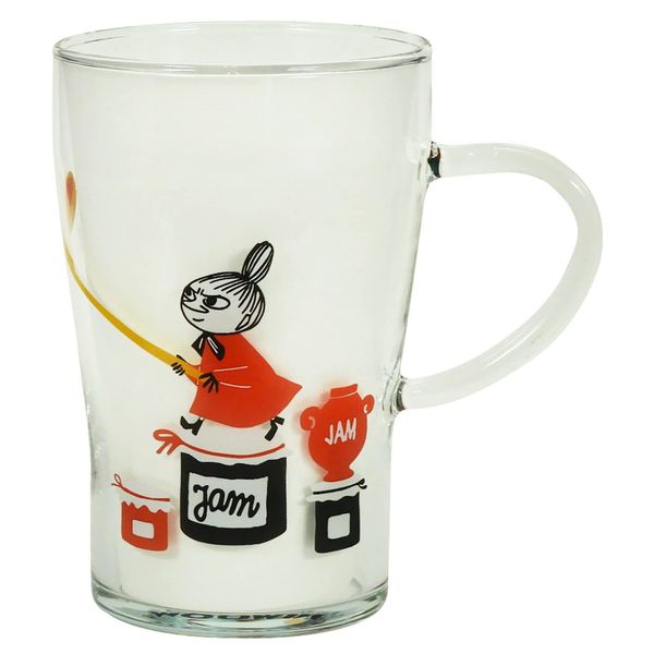 Moomin MM5201-815 Heat Resistant Glass Mug, Little My