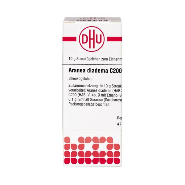 Aranea diadema C200 DHU Globuli, 10 g Globuli