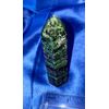 Mineral-Ruby in Zoisite Point 3 (UV Reactive)