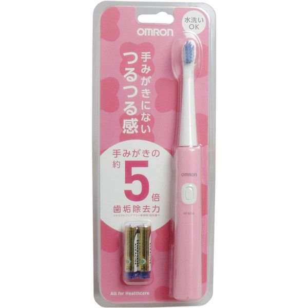 Omron Healthcare HT-B210-PK Sonic Electric Toothbrush, Pink