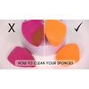 2 X MAKE UP BEAUTY SPONGE FOUNDATION APPLICATOR FLAWLESS BUFFER