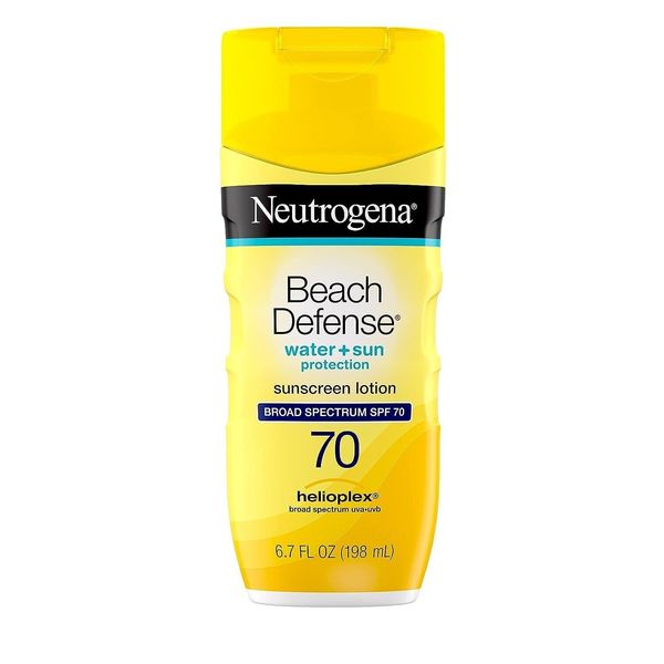 Neutrogena Beach Defense Water Resistant Sunscreen Lotion SPF 70, 6.7 oz