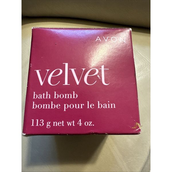 AVON VELVET BATH BOMB 4 0Z Relaxing Night
