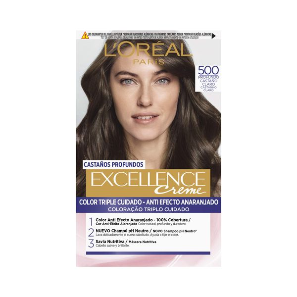 excellence brunette tinte 500 true light brown