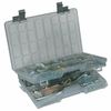 Plano Two-Tier Stowaway 3700 Utility Box, Smoke