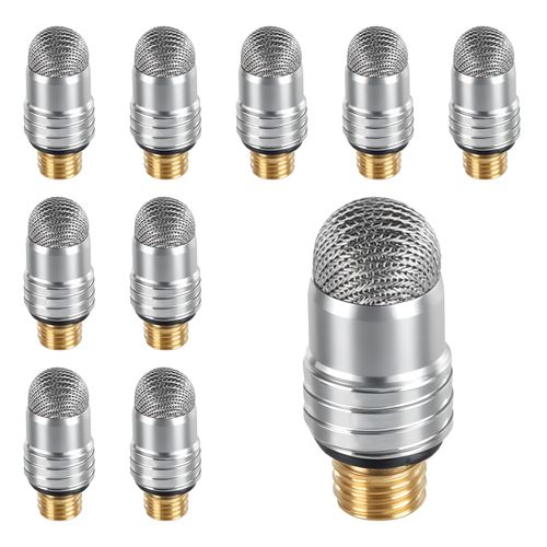 10 PCS Stylus Tips Replacement Tips Only, Universal Mesh Soft Replacement Fiber Tip Touch Screen Stylus Pen Universal Stylus No Scratches Stylus Tip for Capacitive Touch Screen