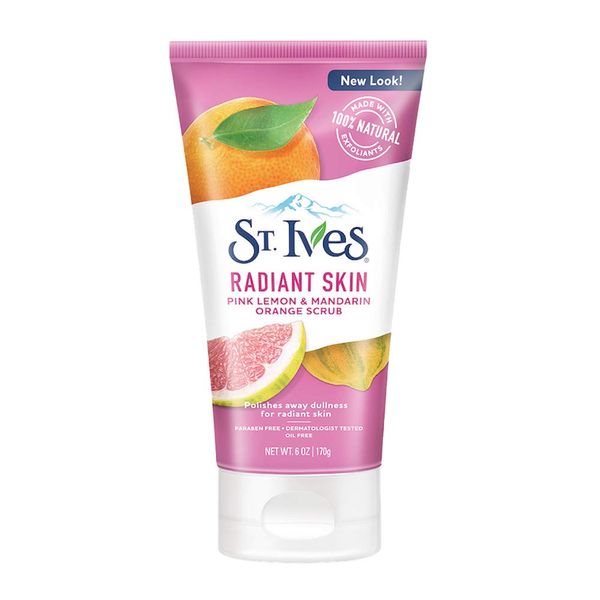 St Ives Scrub, Even & Bright Pink Lemon & Mandarin Orange 6 Ounce