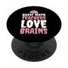 Funny Basic Math Teacher Halloween PopSockets Swappable PopGrip