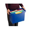 Esselte Leitz Uni-Box Plus 19080035 Suspension File Box for A4 Suspension Files Polystyrene Blue