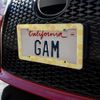 GRAPHICS & MORE Yellow Honeycomb Pattern License Plate Tag Frame