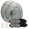 Front Brake Kit Rotors + Ceramic Pads for Subaru Impreza 2011-2011