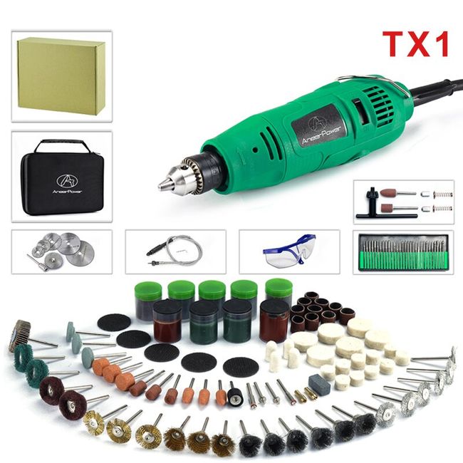 Electric Rotary Tool Kit 260W EU/US Mini Electric Grinder Set Mini