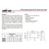 DC-DC CONVERTER, DFC6U5S5.2, POWER-ONE, INPUT 3.5-16VDC-OUTPUT 5.2V-1.2A  6W