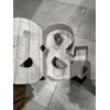 Cardboard Letter & Tabletop Decor Gift Storage Box  11”x8.5”x2.5” New
