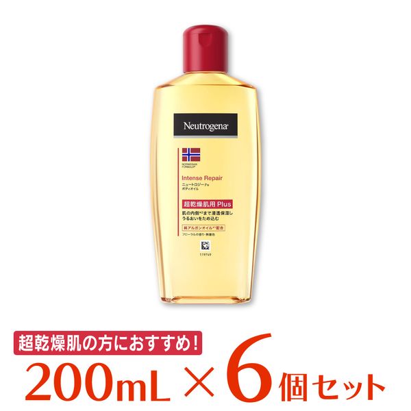 Neutrogena Norwegian Formula Intense Repair Body Oil Non-Food Daily Necessities x 6 Large Capacity Moisturizing Super Dry Cica Cica Cream Sensitive Skin Rough Skin Skin Care Body Cream CICA High Moisturizing Super Dry Skin Contains Argan Oil