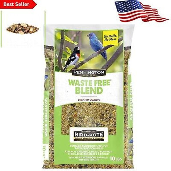 Anti-Waste Nutrient Fortified Bird Seed - Supports Bird Health and Conservation