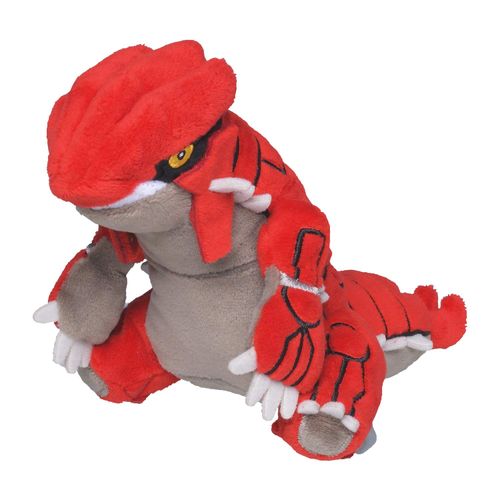 Pokémon Center Original Plush Pokémon fit Groudon, 5.5 x 5.7 x 4.7 inches (14 x 14.5 x 12 cm)
