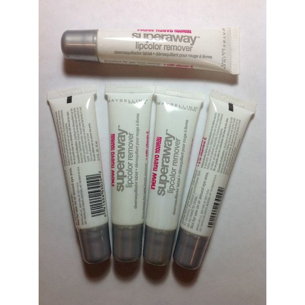 ( LOT OF 5 ) Maybelline Superaway Lipcolor Remover NO PSACKAGE UNSEALED NEW