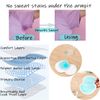 Armpit Sweat Pads, Non Visible Disposable Underarm Sweat Pads For Women And Men Armpits Fight Hyperhidrosis [40 Packs], Comfortable Unflavored, Sweat Free Armpit Protection For Sweating Women