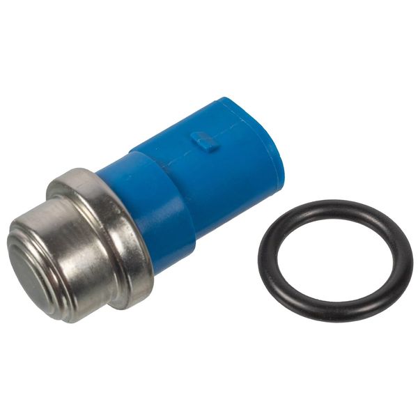 febi bilstein 170145 Cooling Fan Thermal Switch with Sealing Ring, Blue