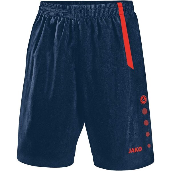 Jako Turin Men's Sports Trousers, Men, 4462, navy/flame, 128