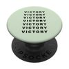 Motivational VICTORY Quote PopSockets Swappable PopGrip