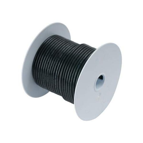 Ancor 100010 18 Ga. Black Tinned Wire-100 Ft