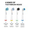 Replacement Toothbrush Heads Compatible with Oral B Braun Electric Toothbrush, 16 Pack Electric Toothbrush Heads, Precision Clean Brush Heads Refill for Oral-B 7000/Pro 1000/9600/ 5000/8000/3000
