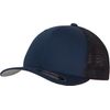 Flexfit Unisex Mesh Trucker Mütze, Navy, S/M