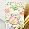 Spellbinders Cosmos Backdrop Plate from The Pressed Posies Collection, Metal, ONE