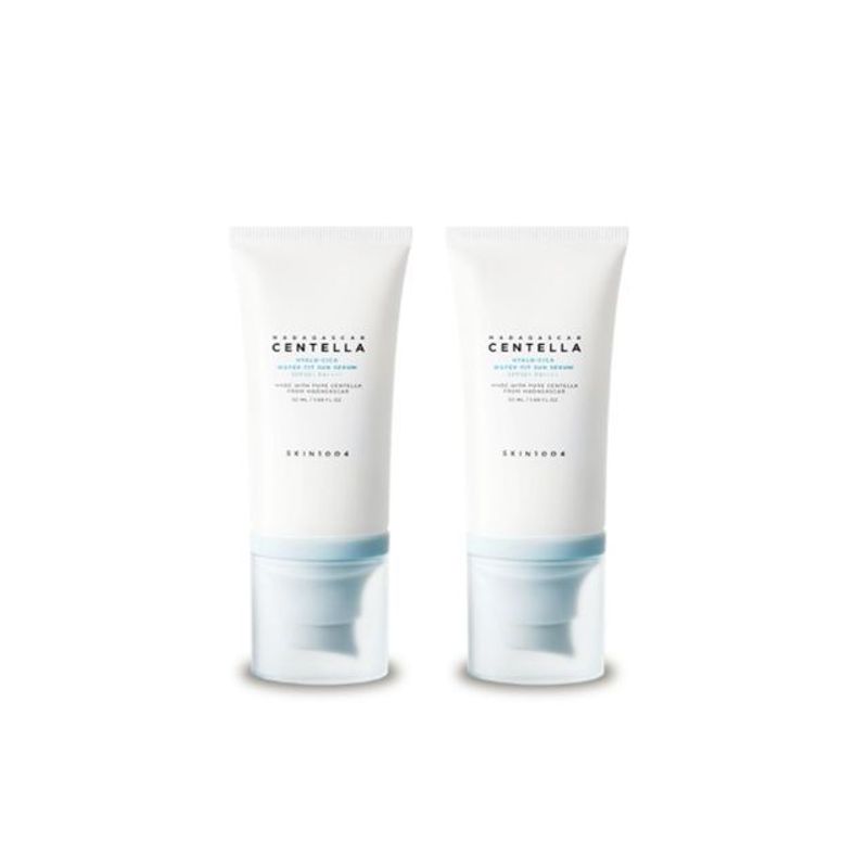 SKIN 1004 Madagascar Centella Hyalu-Cica Water-Fit Sun Serum Twin Pack (50ml x 2 pcs)