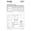 Burda b9387 Sewing Pattern Combination 19 x 13 x 1 cm – white