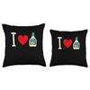 I Love Ranch Funny Ranch Dressing Sauce Throw Pillow